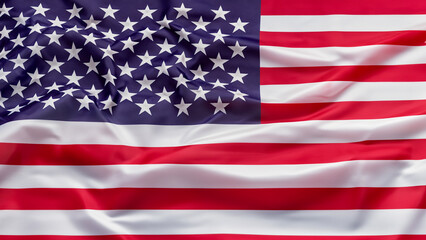 Fototapeta premium American Independence day background with american flag 
