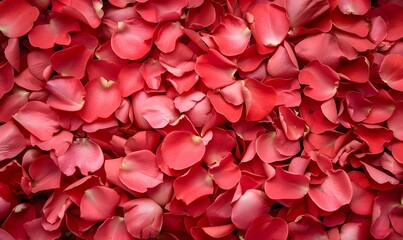 Soft hue of rose petals accentuating the symbolism of matrimonial bonds, Generative AI