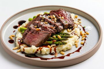 Tender Balsamic Roasted Beef with Umami Balsamic Reduction