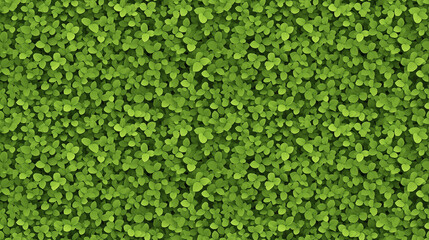 Close-up 2D seamless texture of green leaves