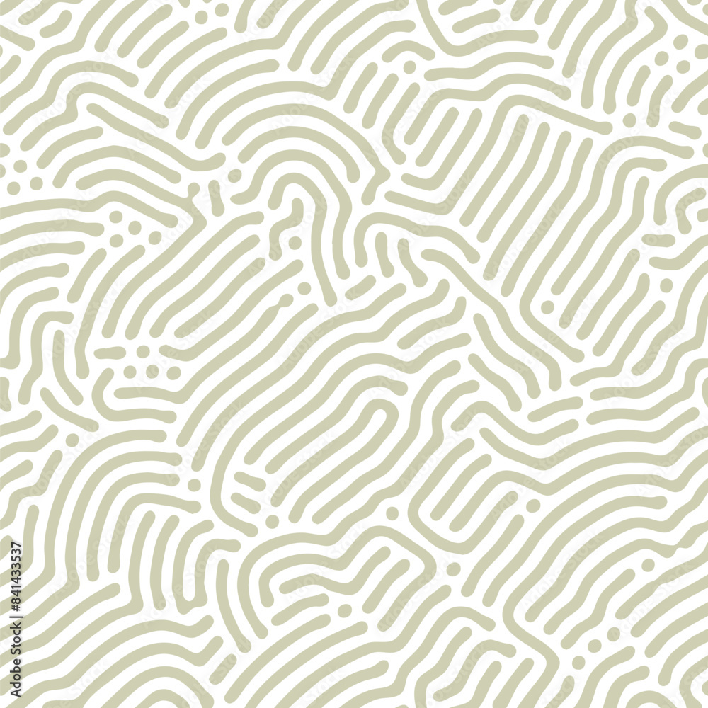 Aufkleber Abstract background of vector organic wood-like irregular lines pattern. Abstract seamless pattern background