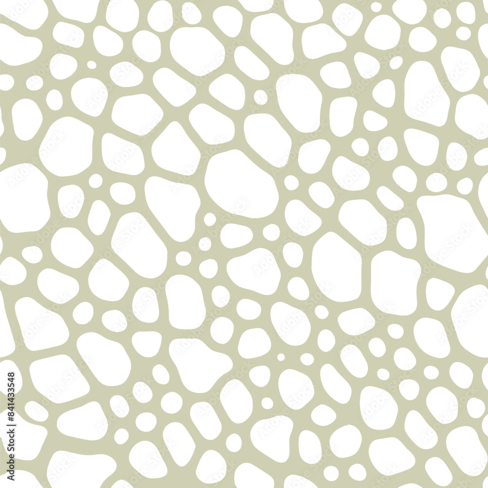 Aufkleber Abstract background of vector organic wood-like irregular lines pattern. Abstract seamless pattern background
