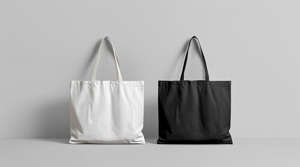 Tote bags mockup. Generative AI