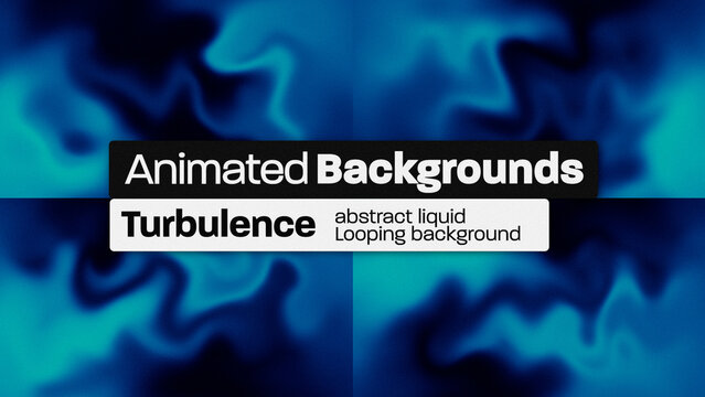 Liquid Turbulence Animated Backgrounds 192 