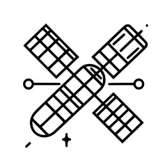 Satellite Single Icon
