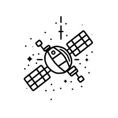 Satellite Single Icon