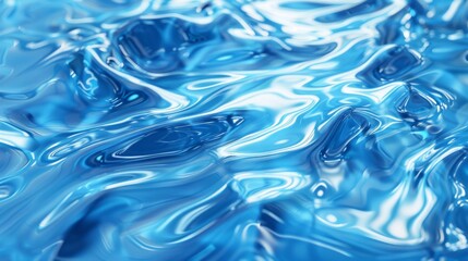 blue liquid Texture: Holographic Ocean Scene Depicting Super Smooth Shiny Gold, graphic Design, banner design, brochure, pattern design, web, background template, wallpaper