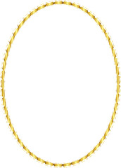 Oval Frames gold frames Picture Frame luxury golden frame gold picture frame golden border vector framework banner Gilded Frame Ornate decoration decorative element template isolated background frame 