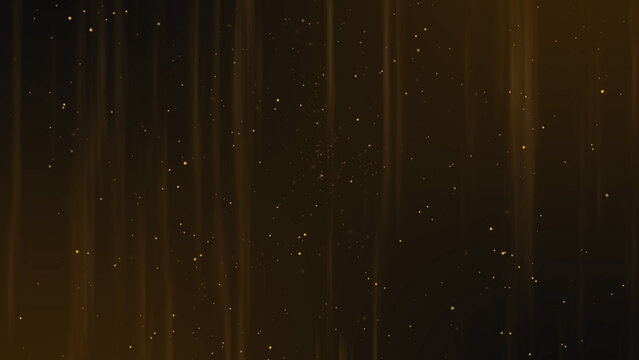 Golden Particles Floating Loop Background 4K 1:1 16:9 9:16