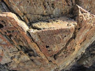 texture of the stone