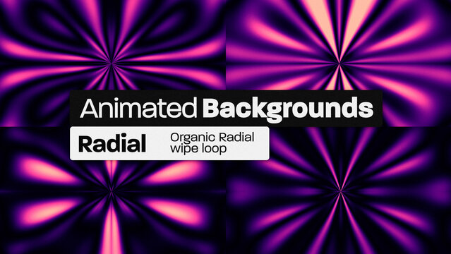 Organic Radial Animated Backgrounds 171 