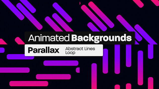 Parallax Abstract Lines Animated Backgrounds 139 