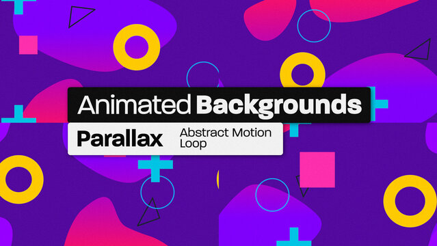 Parallax Abstract Motion Animated Backgrounds 138