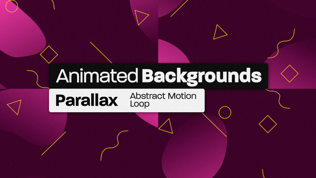 Parallax Abstract Motion Animated Backgrounds 144 