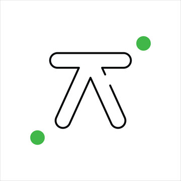 Quincunx  vector icon