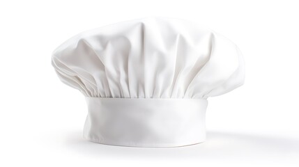 A chef's hat isolated on a white background 