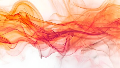 Abstract background with smoke and fire, orange color 
