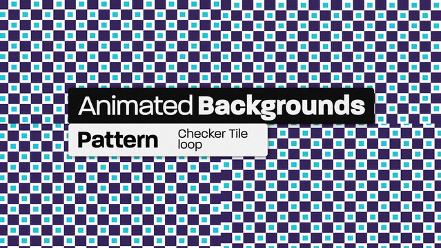 Pattern Checker Animated Backgrounds 128