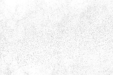 Black texture overlay. Dust grainy texture on white background. Grain noise stamp. Old paper. Grunge design elements. Vector illustration, eps 10.