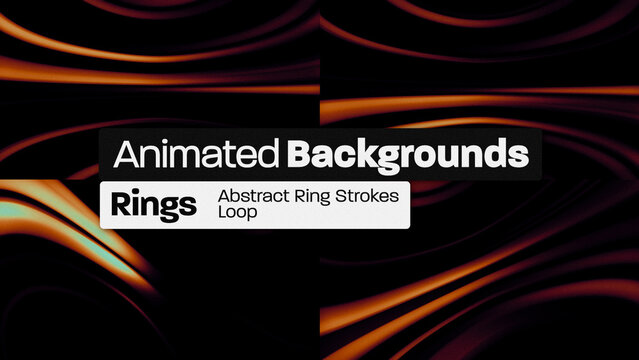 Rings Strokes Animated Backgrounds 051