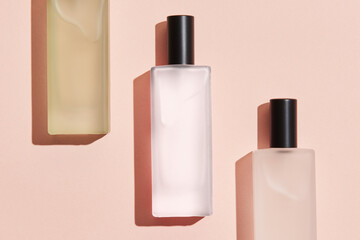 Blank perfume glass bottle design element