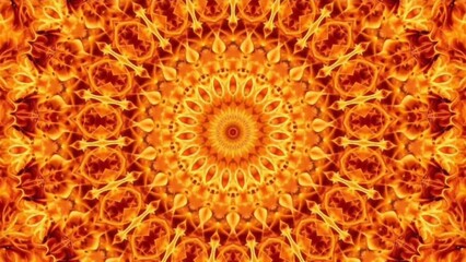 Waves of love colorful 3d seamless psychedelic loop 4k art with abstract mandala pattern for new age dmt lsd spiritual awakening and opening chakra virtual video animation background 