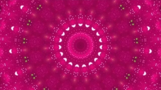 Waves of love colorful 3d seamless psychedelic loop 4k art with abstract mandala pattern for new age dmt lsd spiritual awakening and opening chakra virtual video animation background 