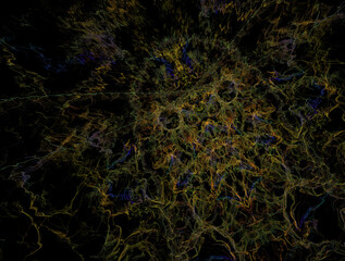 Imaginatory fractal abstract background Image
