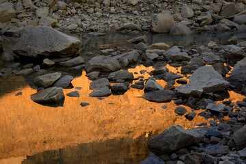 stones on the water