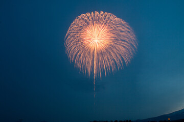 静岡の春の花火