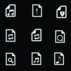 Set icon bundles finance and application