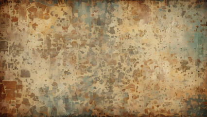 Obraz premium Vintage Grunge Texture Background with Old Paper Design