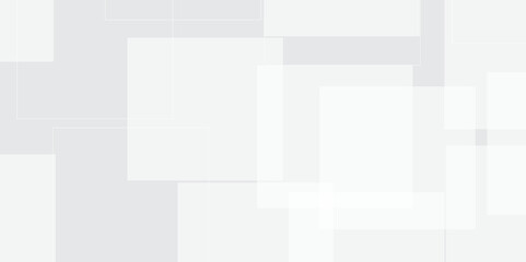 Abstract White background. Geometric square pattern. Bright Gray backdrop. gray transparent material in squares shapes with geometric style. You can use for poster, background, template, banner.