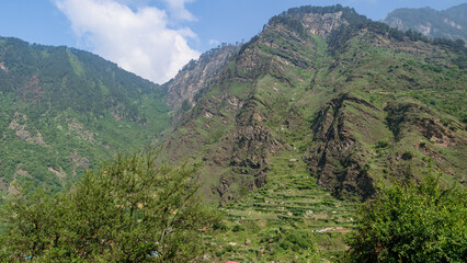 Obraz premium Char Dham (Kedarnath, Badrinath, Gangotri And Yamunotri ) Yatra Trekking Scenic Photos Uttarakhand India 2024