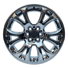 Obraz premium desighning car wheel alloy rim isolated on white background 