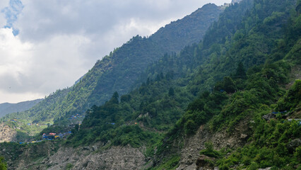 Fototapeta premium Char Dham (Kedarnath, Badrinath, Gangotri And Yamunotri ) Yatra Trekking Scenic Photos Uttarakhand India 2024
