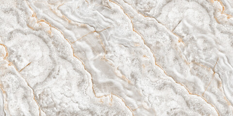 high-resolution photographic image of a large slab of white and beige onyx marble