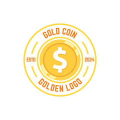 Money bag flat vector icon or logo with dollar logo, for business icon, and payment