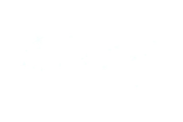 Sparkling stars png border, transparent background