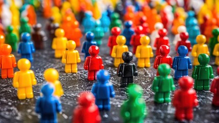 Obraz premium Diversity, equity, inclusion and belonging concept. DEIB. DEI