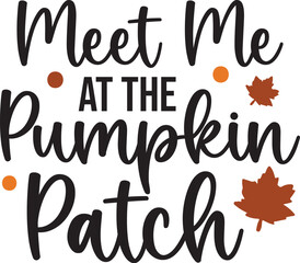 Meet Me at the Pumpkin Patch