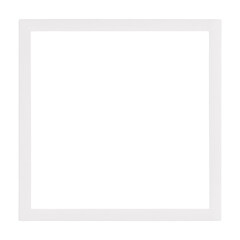 Retro instant film png frame, transparent background