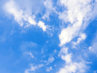 Obraz premium Abstract clouds background with blue sky background