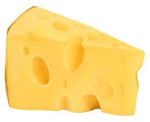 Alpine cheese png food sticker, transparent background