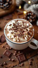 Hot Cocoa with Whipped Cream