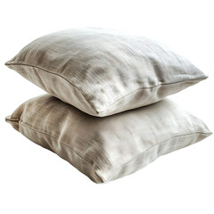 pillows on a white background