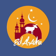 The poster reads Eid al Adha
