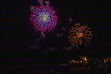 花火のある風景
