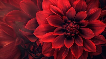 Vibrant Blossom Beautiful Red Flower