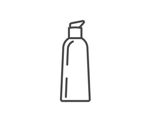 Vector icons of beauty, cosmetics and care. Bottle, jar, shower gel, face cream, body lotion, spray, ointment, paste.